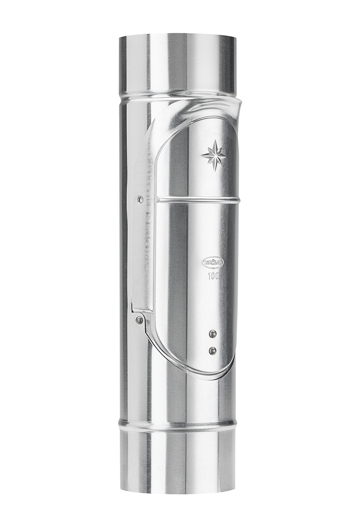 GRÖMO Récupérateur d'eau zinc rond 100 mm